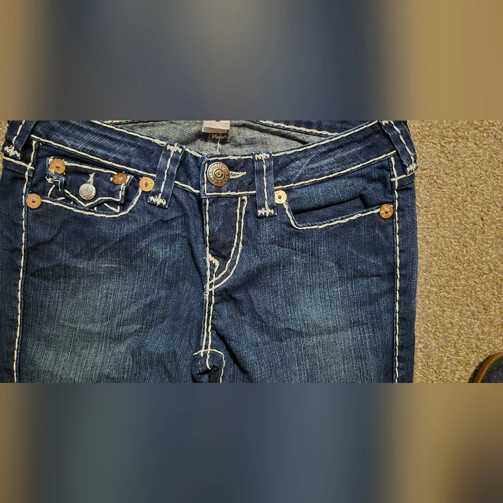 True Religion Dark Blue  Becky Super T  Jeans Sz.29 - Picture 3 of 8